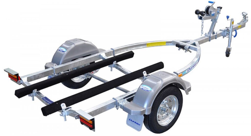 Galvanized jet ski trailer